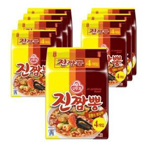 오뚜기 진짬뽕 봉지라면 130g  32개