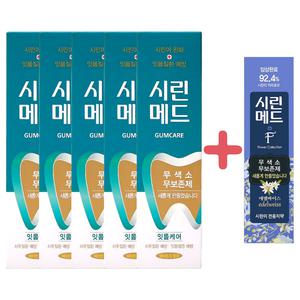 부광약품 시린메드 검케어 잇몸케어 치약 125g x 5개 + 에델바이스치약100g