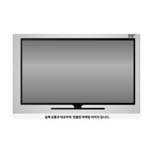 삼성전자 98인치 KQ98QC88AFXKR 4K QLED TV (벽걸이 추가가능)