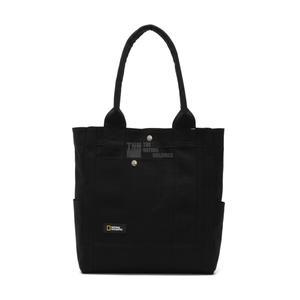 [본사 공식] 내셔널지오그래픽 N235ATO520 캔버스토트백 BLACK