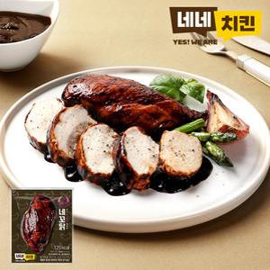 [네네치킨] 네꼬닭 소스 닭가슴살 짜장맛 5팩
