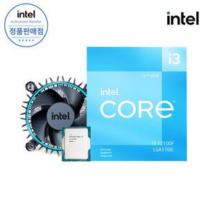 인텔 CPU 코어 i3-12세대 12100F 엘더레이크