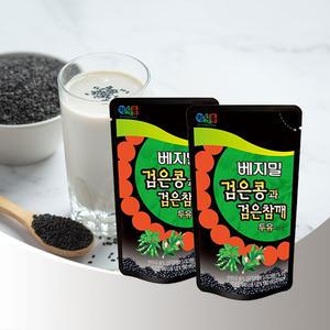 정식품 베지밀 검은콩과 검은참깨 파우치 190ml 30입