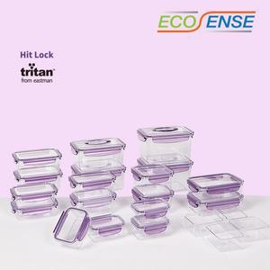 에코센스 히트락 풀트라이탄 밀폐용기 18개 세트 40P)