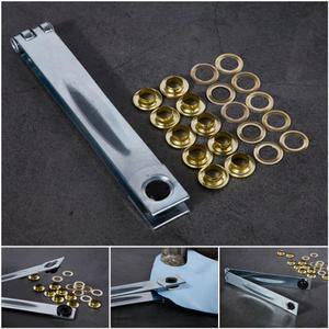 구멍 아일렛 펀치 뚫기 텐트 타프 보수 천 가죽 원단 가공 부속품 10mm
