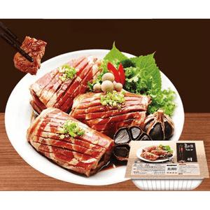 돼지왕갈비 흑마늘 양념구이-1.4kgx1팩(무뼈 4대)