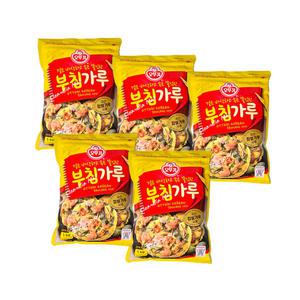 오뚜기 겉은 바삭하고 속은 쫄깃한 부침가루 1kg x5개