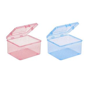투명 글리터 포토카드 다용도 수납함 보관함