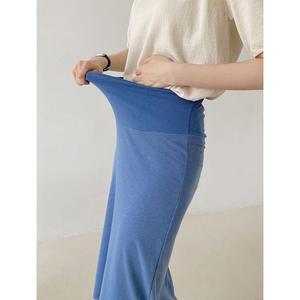 [BZI090M0_51]임산부 골지 스커트 TG010