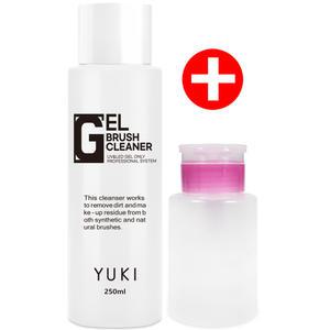 유키 브러쉬 클리너 250ml + 펌프형공병