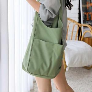 [라일리] Rly 데일리 심플 에코백 일체형 네추럴 스타일링 숄더백