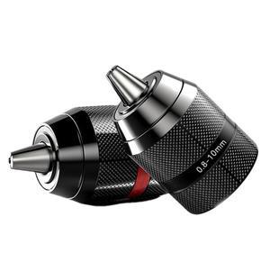 금속 래칫 자동 잠금 드릴 척 전기 드릴 척 전기 해머 렌치 가변 어댑터 10mm 13mm 척