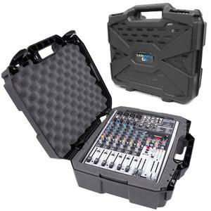 베링거 제닉스 Xenyx X1204USB, 1204USB, QX1204USB, Q1204USB, 1202FX, 1202, 802, Q802USB, QX1202USB, QX1002USB, 1002B, Q1202USB와 호환되는 CASEMATIX 17인치 하드 쉘 오디오 믹서 여행용 케이스