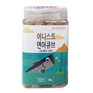 강아지 그대로 동결건조 큐브 연어 100g 1P 트릿 한입 (WFGUIF9)