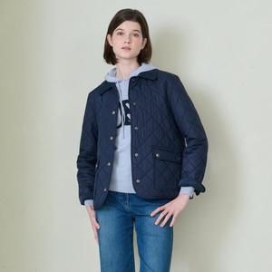 [BCBG](센텀시티점)배색 칼라 퀼팅 점퍼 B4S1R150