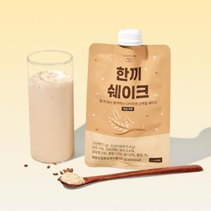 식물성 단백질 쉐이크 파우치 맛있는 다이어트 프로틴 쉐이크 아침 식사 대용 초코 미숫가루 7개