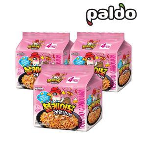 팔도볼케이노 까르보나라 볶음면 4개입  x 3개