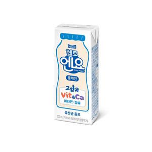 매일유업 헬로엔요 플레인 유산균 음료 200ml x 24팩