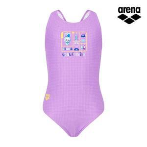 [아레나수영복] 토이랜드 아동 원피스 U백A5SG1GO01VIO