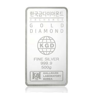 갤러리아 실버바 AG 500g 999.9 은투자 은시세