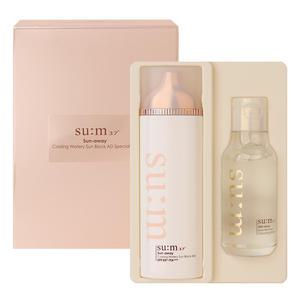 숨37 선 어웨이 쿨링 워터리 선블럭 에이디 증량 스페셜 기획세트 100ml+100ml