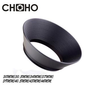 금속 광각 카메라 렌즈 후드 10mm 20mm 광각 렌즈용 혼 타입 30mm 30.5mm 34mm 37mm 39mm 40.5mm 43mm 46mm
