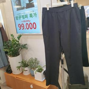 체이스컬트 HC16 린넨 라이크 풀 밴딩 팬츠  EBRK2227C13
