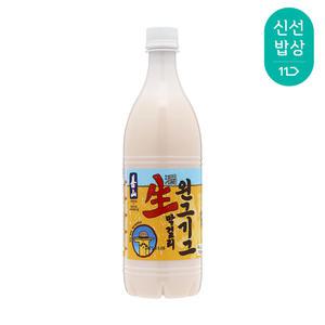 [품질보장] 선산주조 왼그기그 생막걸리 6도 750ml