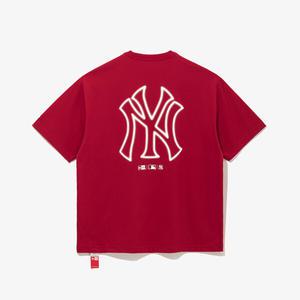 뉴에라 25SS MLB 뉴욕 양키스 네온 로고 티셔츠 삼바 14536480