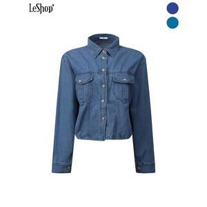 [르샵]숏 데님 셔츠  BP2BL047A _P387290819