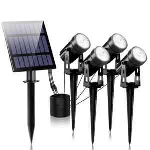 수목투사등 따뜻한 태양광 바닥 테두리 LED투광등  220V 수목등