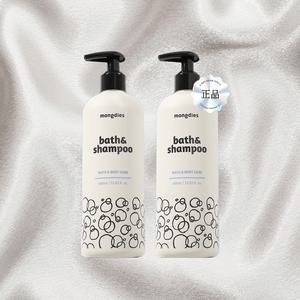 몽디에스아기바디워시 신생아바디워시 유아올인원샴푸 400ml 2개