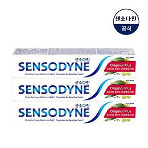 [센소다인][센소다인] 오리지날 플러스 민감성 치약 100g x3개