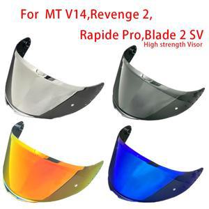 헬멧 페이스 실드 모토 액세서리 MT V14 리벤지 2Rapide Pro 블레이드 2 타고 바이저