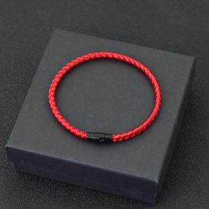 등급 A 용골 로프 팔찌 남자 Femme 럭키 레드 스레드 Braclet 유치 Mirco Magentic 커플 Braslet 부 번영 B