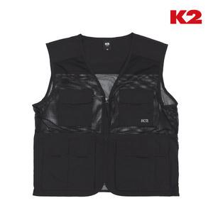 K2 남성 FLYHIKE 유틸리티 V넥 메쉬 베스트 KMM25627-Z1