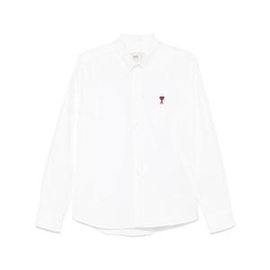 25SS 아미 하트 로고 옥스포드 셔츠 화이트 BFUSH063 CO0031 168