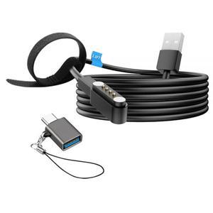 Tedubax PLAUD 노트 충전기 케이블 1m(100ml피트) 호환 가능 타이 재사용 USB 타입 C 어댑터 포함 556224
