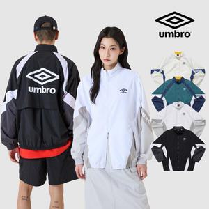 [엄브로] 팝러쉬 컬러블럭 스탠넥 바람막이 자켓 UQ123CJK31