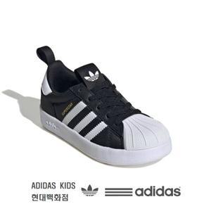 [현대백화점] 아다다스키즈 IH3503(블랙) 아디폼 슈퍼스타 360 슬립온 발편한신발 170/180/190/200/210