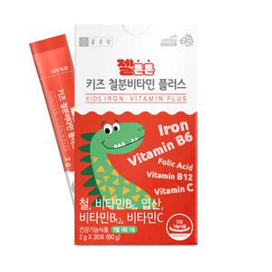 [롯데백화점]종근당건강 [종근당] 젤튼튼 키즈 철분 비타민 플러스 30포 2박스