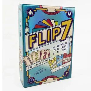 새로운 보드 게임 FLIP 7 흥미: 잊을 수 없는 밤과 재미있는 모임을 위한 가족 및 친구