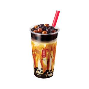 [공차] 짜장 펄볶이+브라운슈가 쥬얼리 밀크티