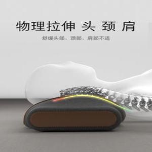 스트레칭 목마사지 무선 안마 목마사지베개 지압 발자국, 저주파 흡착식 엄지로 뒷목