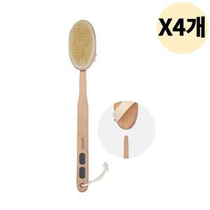 [기타]웨신 피부케어 돈모 분리형 논슬립 바디브러쉬 X4개