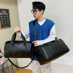 레더 여행 출장 신발 분리 보관 스포츠백 보스턴 가방