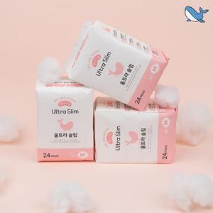 춤추는고래 대용량 생리대 중형(N) 24P X 3팩 (72매)