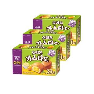 오리온 카스타드 30개입x3개