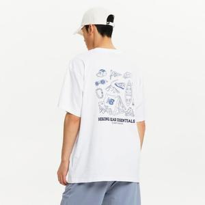 반팔티 EQS NBNEE22443-10 UNI FROZEN 캠핑그래픽 반팔티 (OVER FIT)