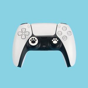 [누리SOUND]고양이 발 엄지 스틱 그립 캡 조이스틱 커버 케이스 소니 호환용 PS5 PS4 PS3 슬림 Xbox 360/On